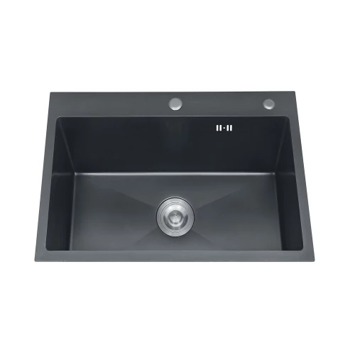 Кухонная мойка Azario Mia нержавеющая сталь цвет серебро AZB5050M 50х50х20 см