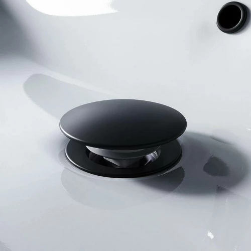 Донный клапан Am Pm нажимной чёрный F0700P22