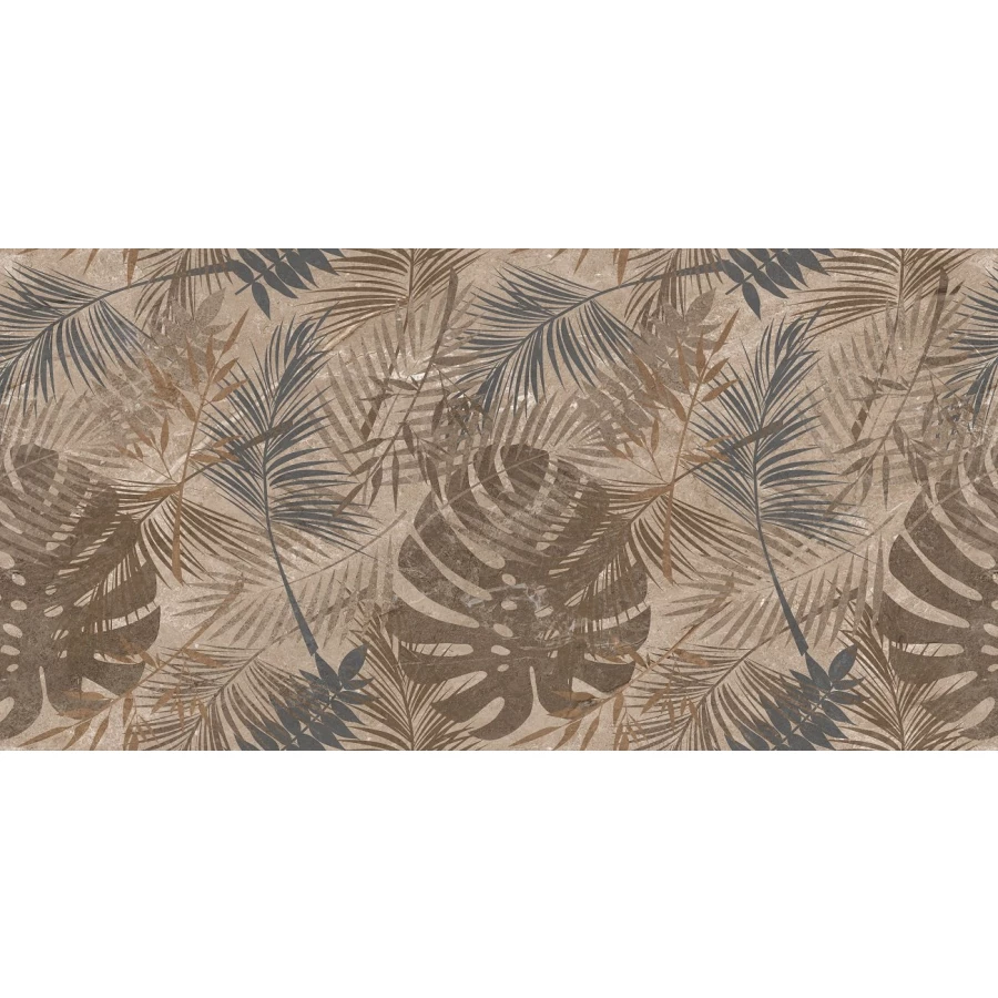 Керамогранит Ocean Ceramic India India 60Х120 Lambert Brown Decor OC0000142 120х60 см