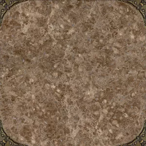 Керамический гранит Beryoza Ceramica Осло коричневый 41.8х41.8 см