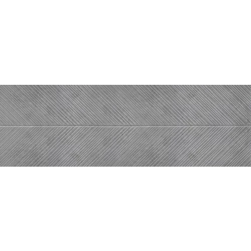 Плитка настенная Eurotile Ceramica Лофт Мокко / Loft Mokko рельеф ёлочка матовый коричневый 989 100x32,5 см