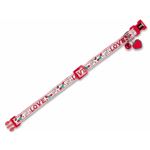 Ошейник для кошек Nobby Love белый