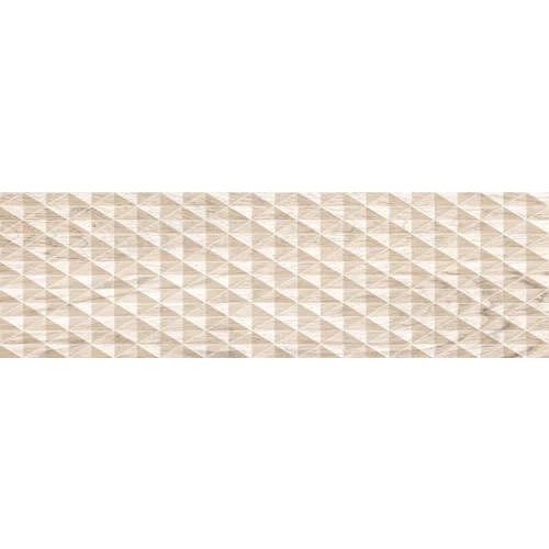 Плитка напольная InterCerama Snowood декорированная светлый бежевый 15*50 см