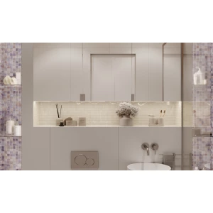 Керамогранит Bonaparte Studio Light grey polish серый 120х60 см