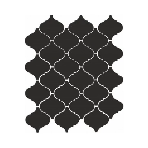 Плитка настенная Kerama Marazzi Арабески глянцевый черный 65001 26*30 см