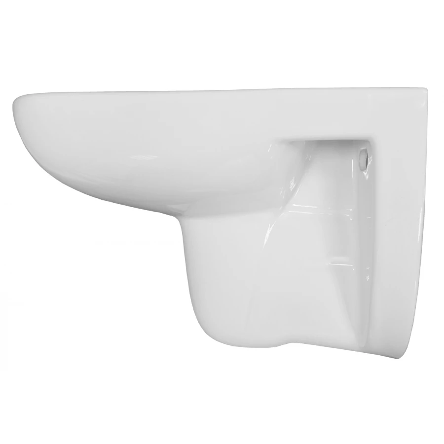 Унитаз подвесной Azario Pavia безободковый с сидением микролифт AZ-2005 55х35х37.5 см