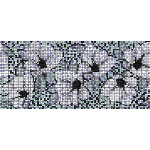 Декор Cersanit Black&White BW2G231 черный 20x44