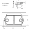 Мойка Kit Kraken Gulf Graphite K-850.2B.7024 85х44 см