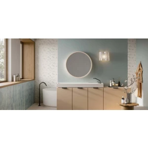 Декор Rondine Brio Soffione Pastello Ret матовый белый J93923 100х33,3 см