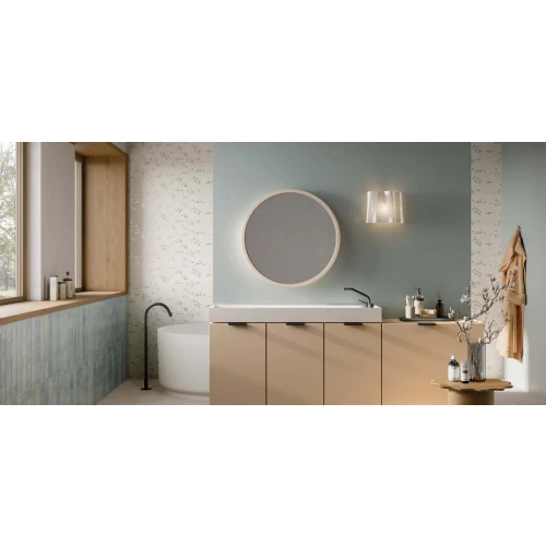 Декор Rondine Brio Soffione Pastello Ret матовый белый J93923 100х33,3 см