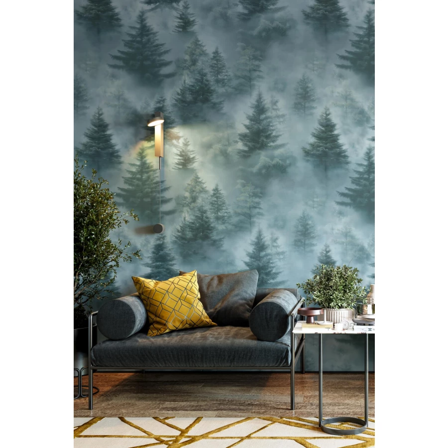 Обои флизелиновые Palitra Home Ultrachrome 3 синие HC72551-67 1,06х10,05 м