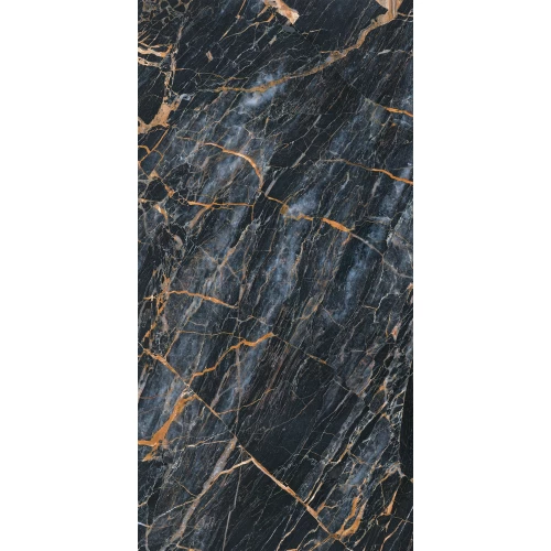 Керамогранит Global Tile Fenomen NB_GT грес глазуированный полированный Черный PGT 2206 120х60 см