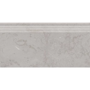 Cтупень из керамогранита Kerama Marazzi Про Лаймстоун матовая серая DD205200R/GR 60х30 см