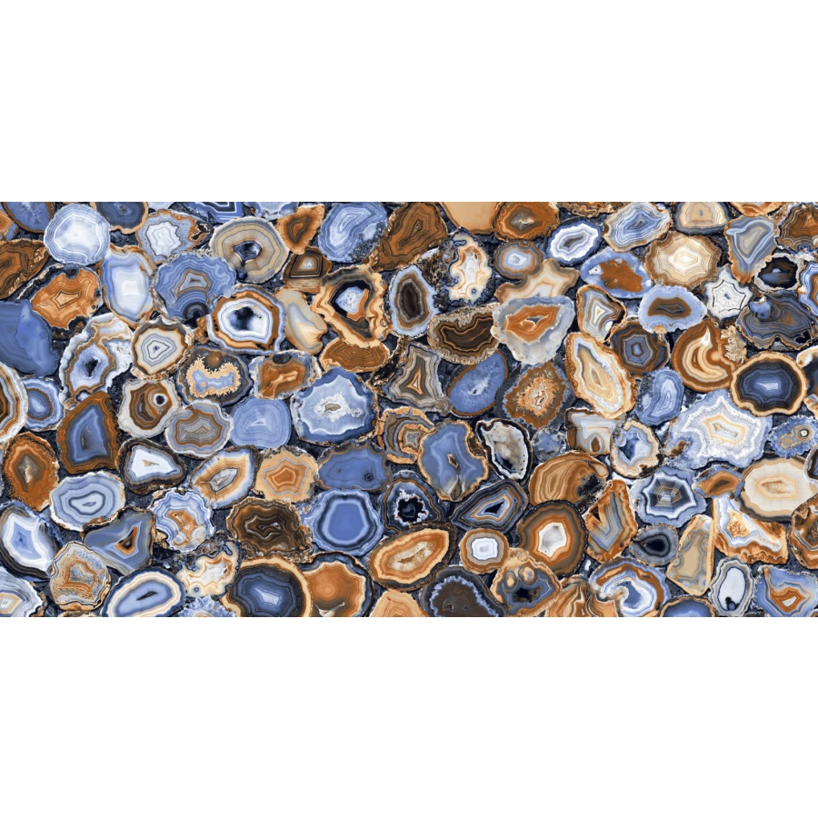 Керамогранит Tilekraft Azul Agatha Onyx HG Polishe 120х60 см