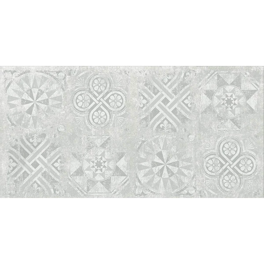 Керамогранит Idalgo Граните Стоун Цемент Декор Классик структурный SR 120x60 см