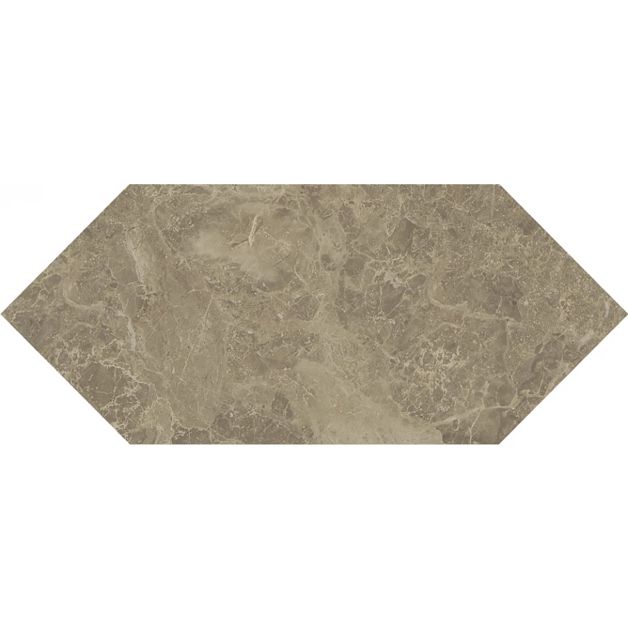 Плитка настенная Kerama Marazzi Бикуш глянцевый бежевый темный 14х34 см