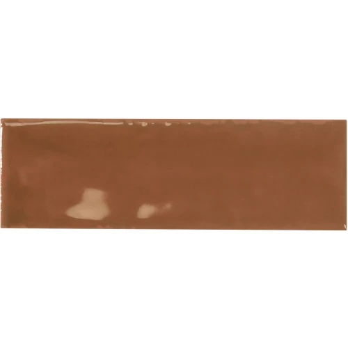 Керамогранит Monopole Artisan Clay 002593 глянцевый коричневый 15x5 см