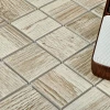 Мозаика Bonaparte Керамогранитная мозаика Wooden Light 48х48 матовая бежевая 30,6х30,6 см