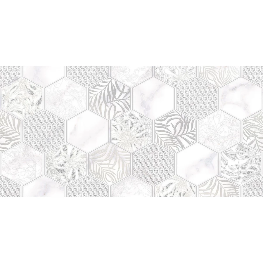 Декор Alma Ceramica Grigio серый 24,9*50 см