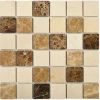 Мозаика Bonaparte Каменная мозаика Garda 48х48 матовая бежевая 30,5х30,5 см