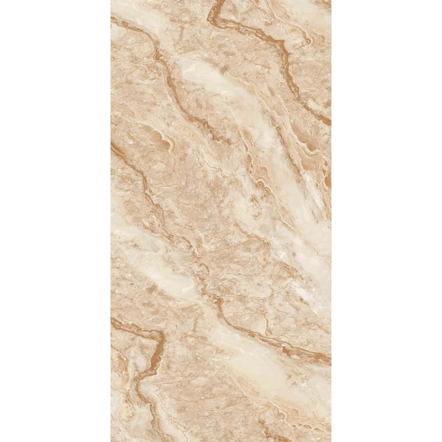 Керамогранит Zibo Fusure Hainan Marble Sand Gold Glitter G126029G 120х60 см