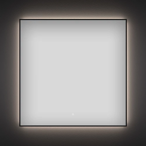 Зеркало Wellsee LED-подсветка фоновая интерьерная форма квадратная 172200350 60х60 см