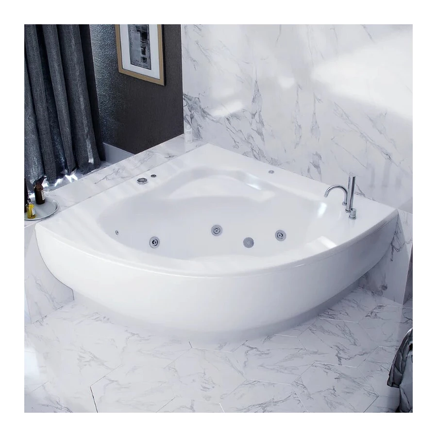 Акриловая ванна Aquatek Калипсо KAL146-0000045 146x146 см