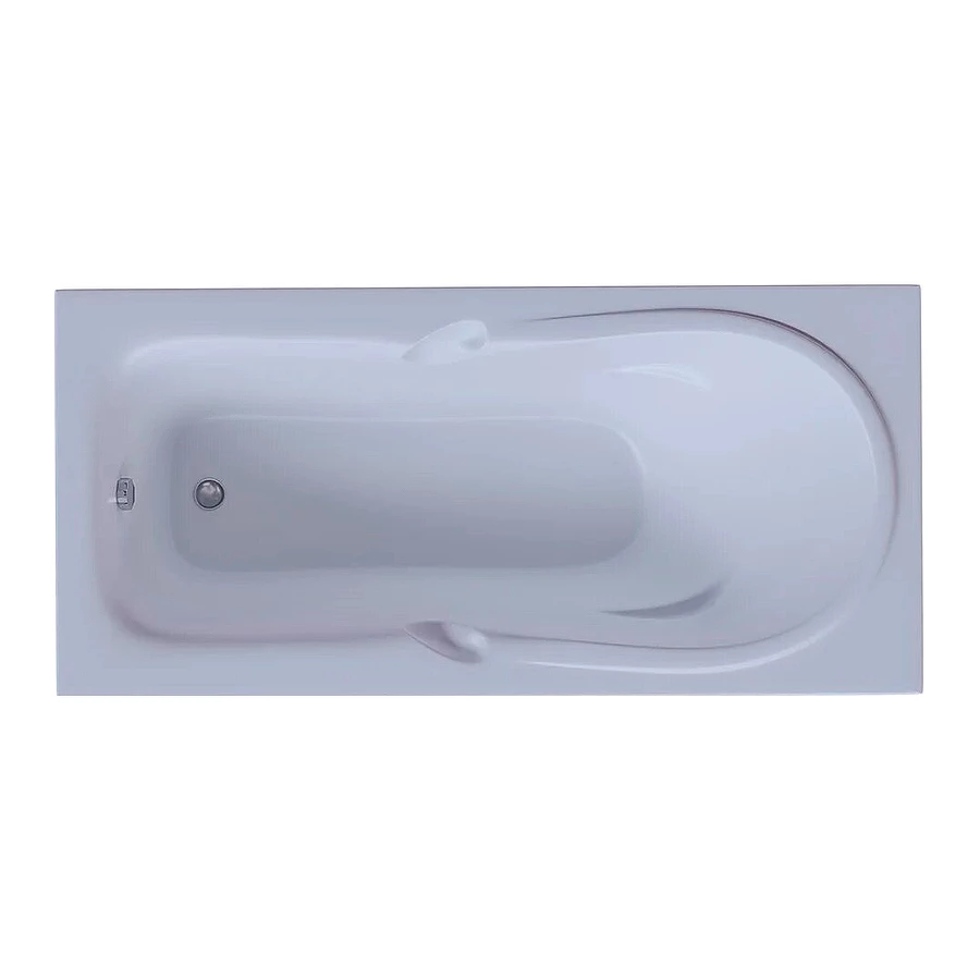 Ванна акриловая Aquatek Леда без гидромассажа LED170-0000047 170х80 см