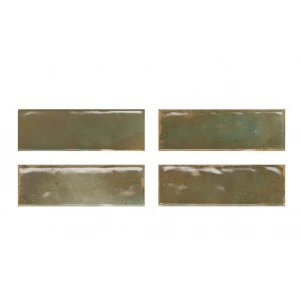 Плитка настенная EL Barco Vogue Musgo глянцевая зеленая 20x6,5 см