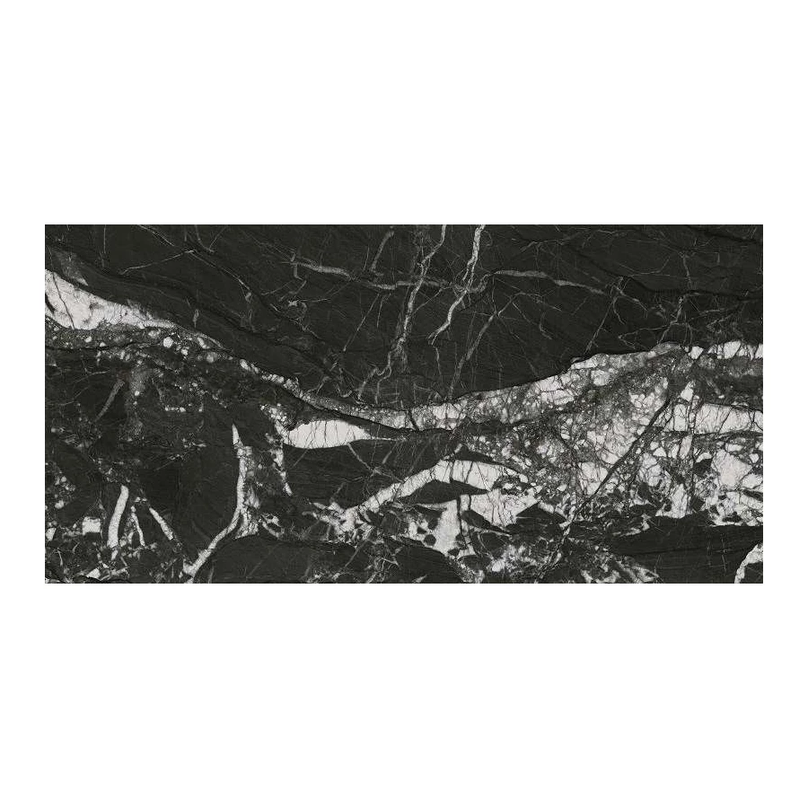 Керамогранит Cifre Arvora Black Mt матовый черный 120х60 см