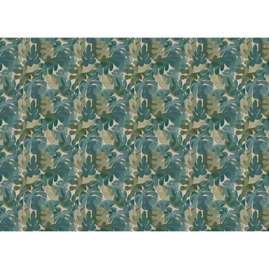 Обои винил на флизелине Grandeco Perfect Harmony Зеленый Синий PH 3009 10,05х0,53 м