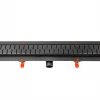 Душевой лоток Creto Snake с решеткой черный CRE-950 SB-50 95 см