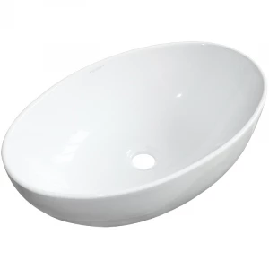 Раковина накладная Sanita Luxe Ringo Cut RNGSLWB01C