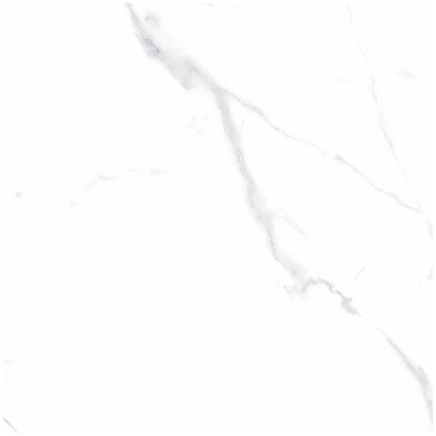 Керамогранит Ceradim Statuario Justice Grey Полированный белый 60х60 см