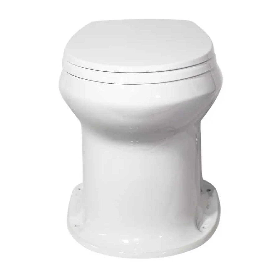 Унитаз приставной Оскольская керамика Дачный с сиденьем 46901100002