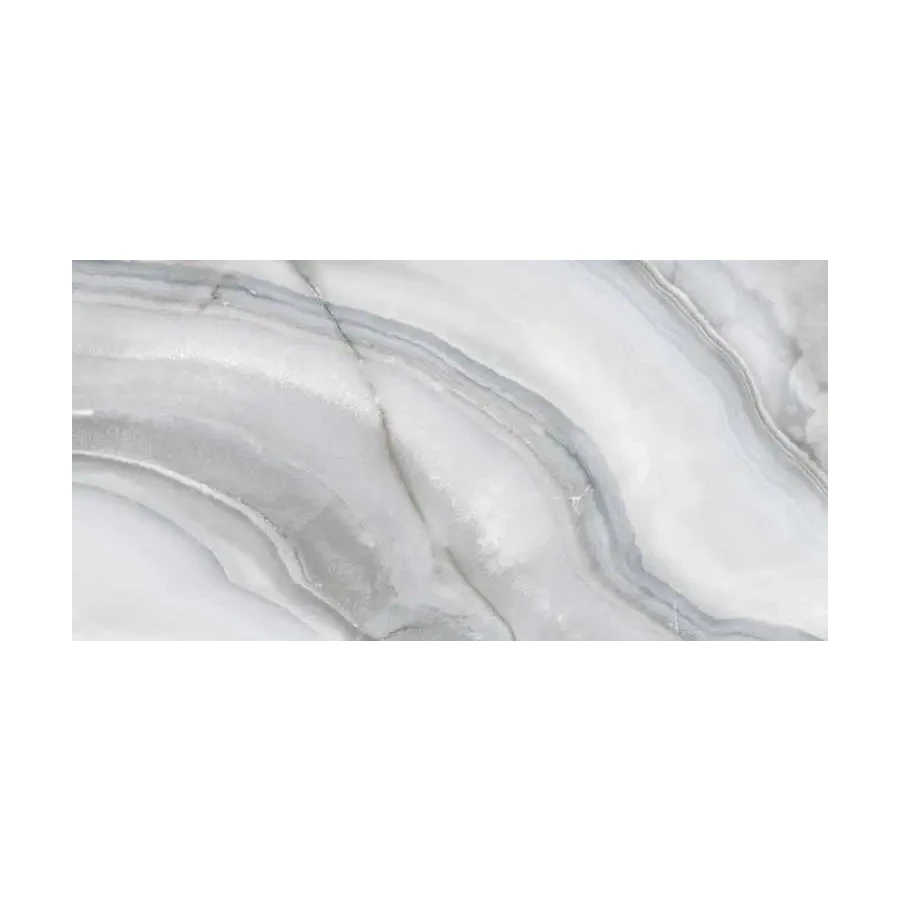 Керамогранит Lafaenza Oro OR AGA 12 LP глянцевый белый 120х60 см