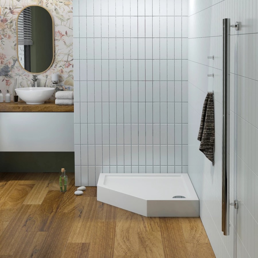 Акриловый душевой поддон Lavinia Boho Art 3708190S / 90*90 см (состоит из 37081900, 37580001)