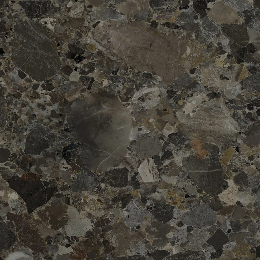 Керамогранит Керамин Лонгфорд матовый черный 60х60 см