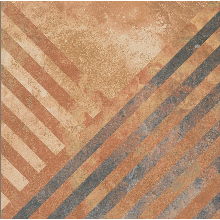 Керамогранит Nanda Tiles Терра Анжела / Terra Angela полуматовый коричневый 11,5x11,5 см