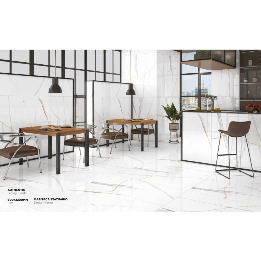 Керамогранит Realistik Maritaca Statuario Carving 120х60 см