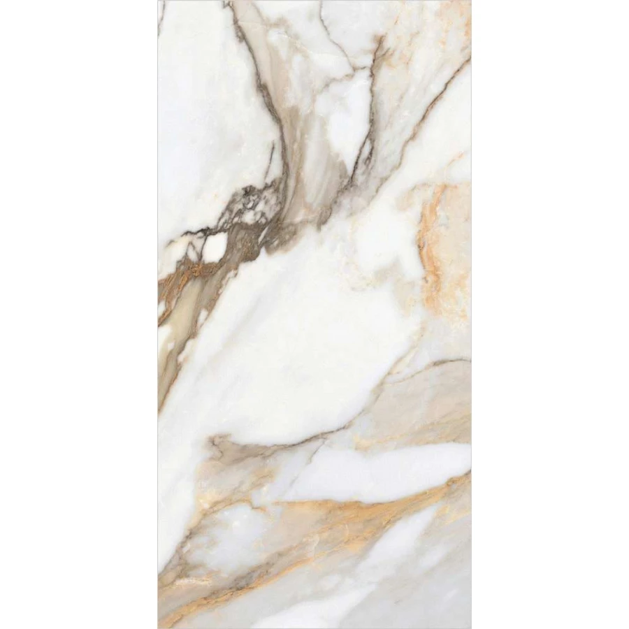 Керамогранит Global Tile Borghini_GT Белый полированный GT120605403PR 120х60 см