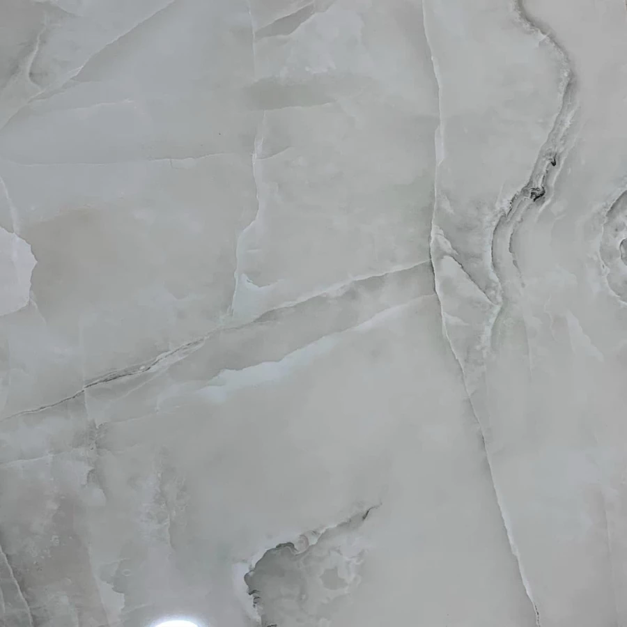 Керамогранит Planet Ceramics UKFQ-23 глянцевый серо-бежевый 60х60 см