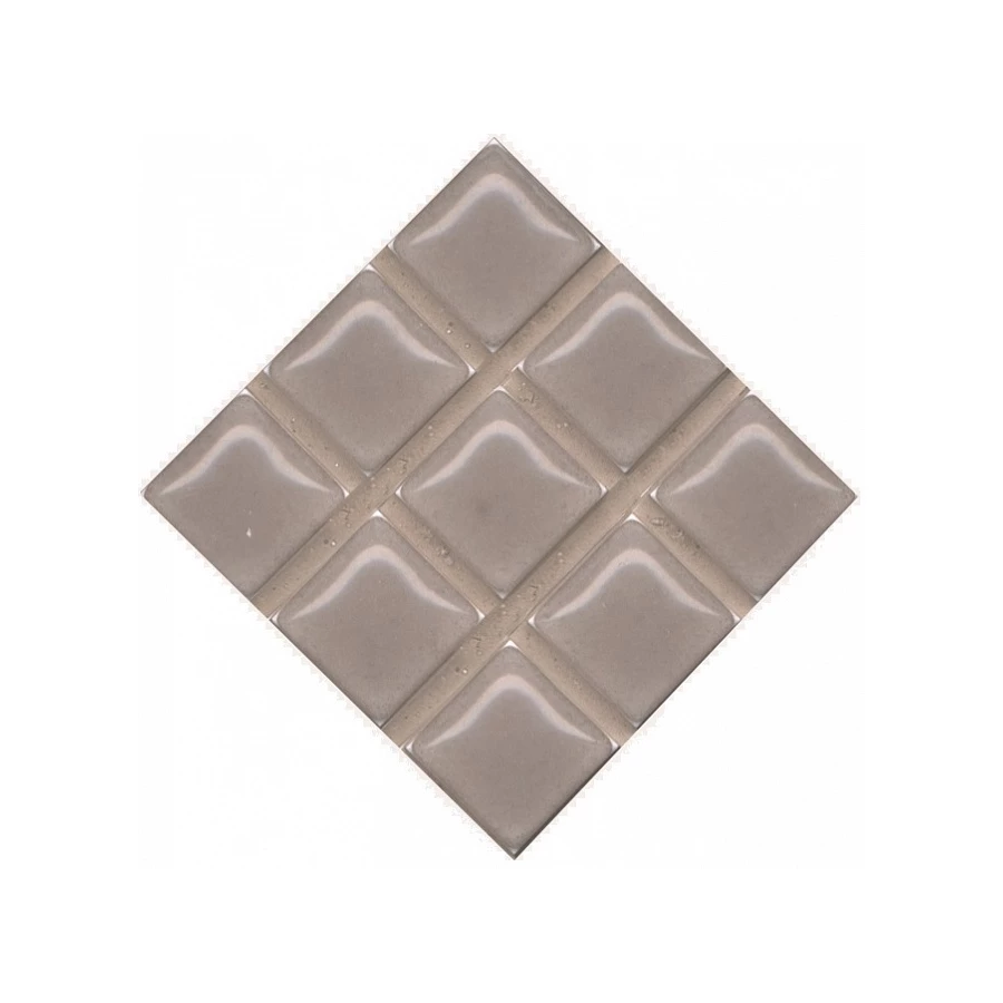 Вставка Kerama Marazzi Александрия серый POG002 4,6х4,6 см