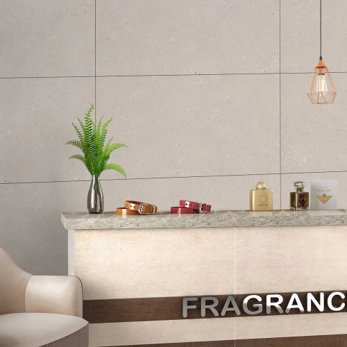 Керамогранит Neodom Stone Bottega Caliza Matt матовый серо-бежевый N20641 120х60 см