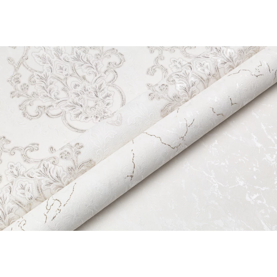 Обои флизелиновые Palitra Home Tudor HomeColor бежевые HC31191-21 1,06х10,05 м