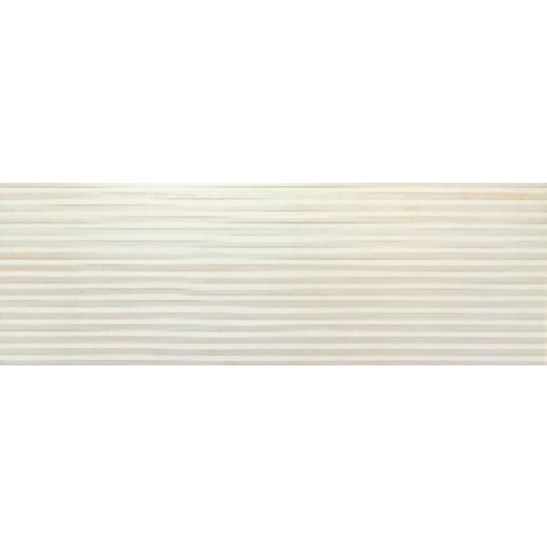 Плитка настенная Porcelanite Dos 1200 Rectificado Relieve Crema матовая бежевая PD59426 120х40 см