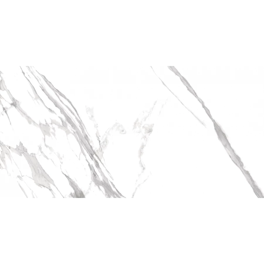 Керамогранит Art Ceramic Glaciar White Glossy белый 120*60 см