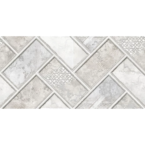 Плитка настенная Eurotile Ceramica Padma Decor Luster матовая белая 7930138703623 60х30 см