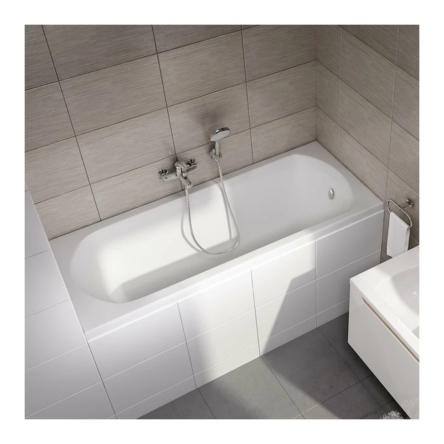 Ванна Ravak Domino белая C631000000 170x75 см