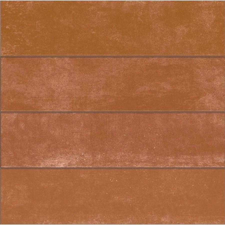 Плитка настенная Vilar Albaro Terre Tandoori 5х20 матовая терракотовая 20x20 см